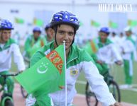 Türkmenistan Bütindünýä welosiped gününi belläp geçýär