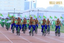 Türkmenistan Bütindünýä welosiped gününi belläp geçýär