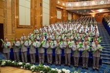 Türkmenistanyň Ýaragly Güýçleriniň serkerdelerine nobatdaky harby atlary dakyldy
