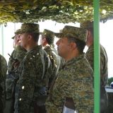 Watan goragçylary ýokary söweşjeň taýýarlygyny görkezdiler