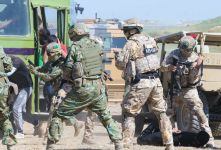 Watan goragçylary ýokary söweşjeň taýýarlygyny görkezdiler