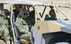 Watan goragçylary ýokary söweşjeň taýýarlygyny görkezdiler