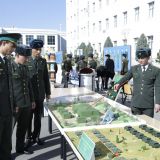 Watan goragçylarynyň gününe bagyşlanan sergi