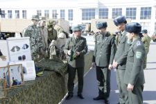 Watan goragçylarynyň gününe bagyşlanan sergi