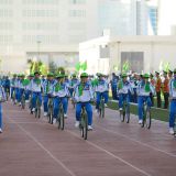 Welosipedli ýöriş – sagdynlygyň kepili