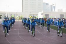 Welosipedli ýöriş – sagdynlygyň kepili