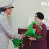 Ýaş watançylar uruş weteranlaryny gutladylar