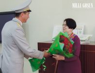 Ýaş watançylar uruş weteranlaryny gutladylar