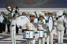 Ýaş watançylaryň ynamly gadamy