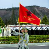 Ýeňiş ýörişinde uruş döwrüni hakydamyzda janlandyran keşpler