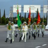 Ýeňiş ýörişinde uruş döwrüni hakydamyzda janlandyran keşpler