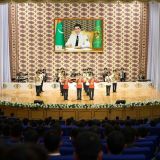 Ýeňşiň 73 ýyllygynyň şanyna