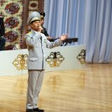 Ýeňşiň 73 ýyllygynyň şanyna