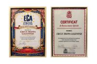 «Galkynyş» milli at üstündäki oýunlar toparyna halkara şahadatnamalar gowşuryldy