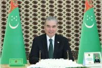 Türkmen halkynyň Milli Lideri, Türkmenistanyň Halk Maslahatynyň Başlygy Gahryman Arkadagymyzyň Türkmenistanyň Halk Maslahatynyň Prezidiumynyň mejlisindäki ÇYKYŞY