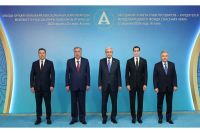 Türkmenistanyň Prezidenti Serdar Berdimuhamedowyň Araly halas etmegiň halkara gaznasyny esaslandyryjy döwletleriň Baştutanlarynyň Geňeşiniň mejlisinde çykyş etdi