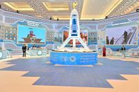 Türkmenistanyň Söwda-senagat edarasynda Bitaraplygynyň 30 ýyllyk mynasybetli giň gerimli sergi açyldy