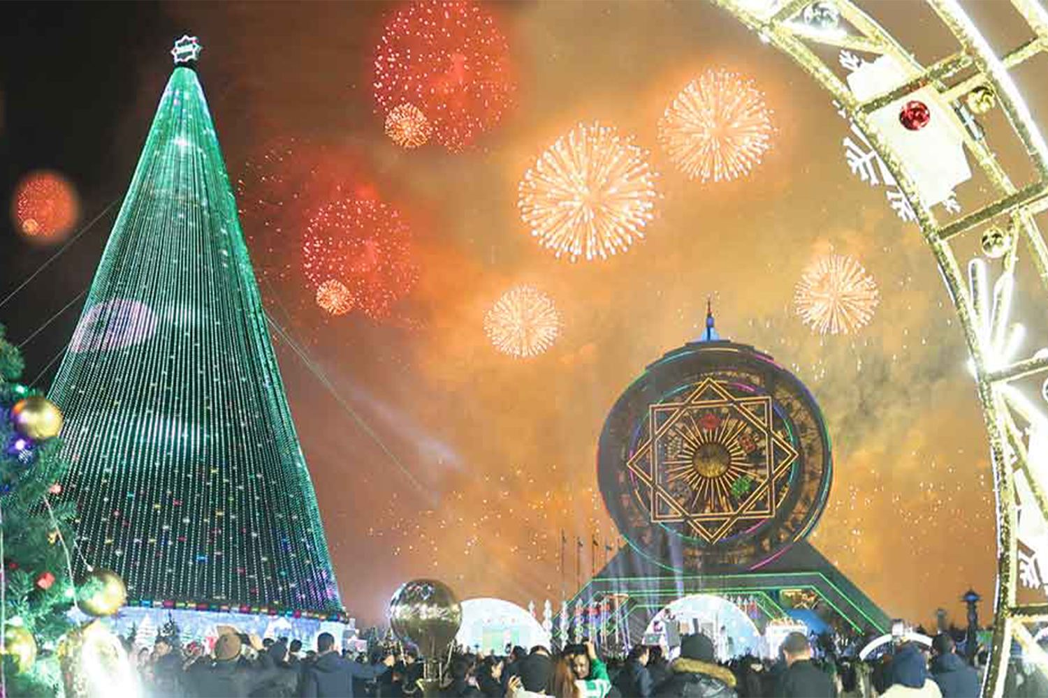 2025-nji ýyl uly ynam bilen garşylandy