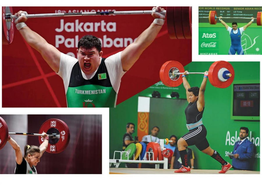 Agyr atletika boýunça ilkinji ýaryşlar