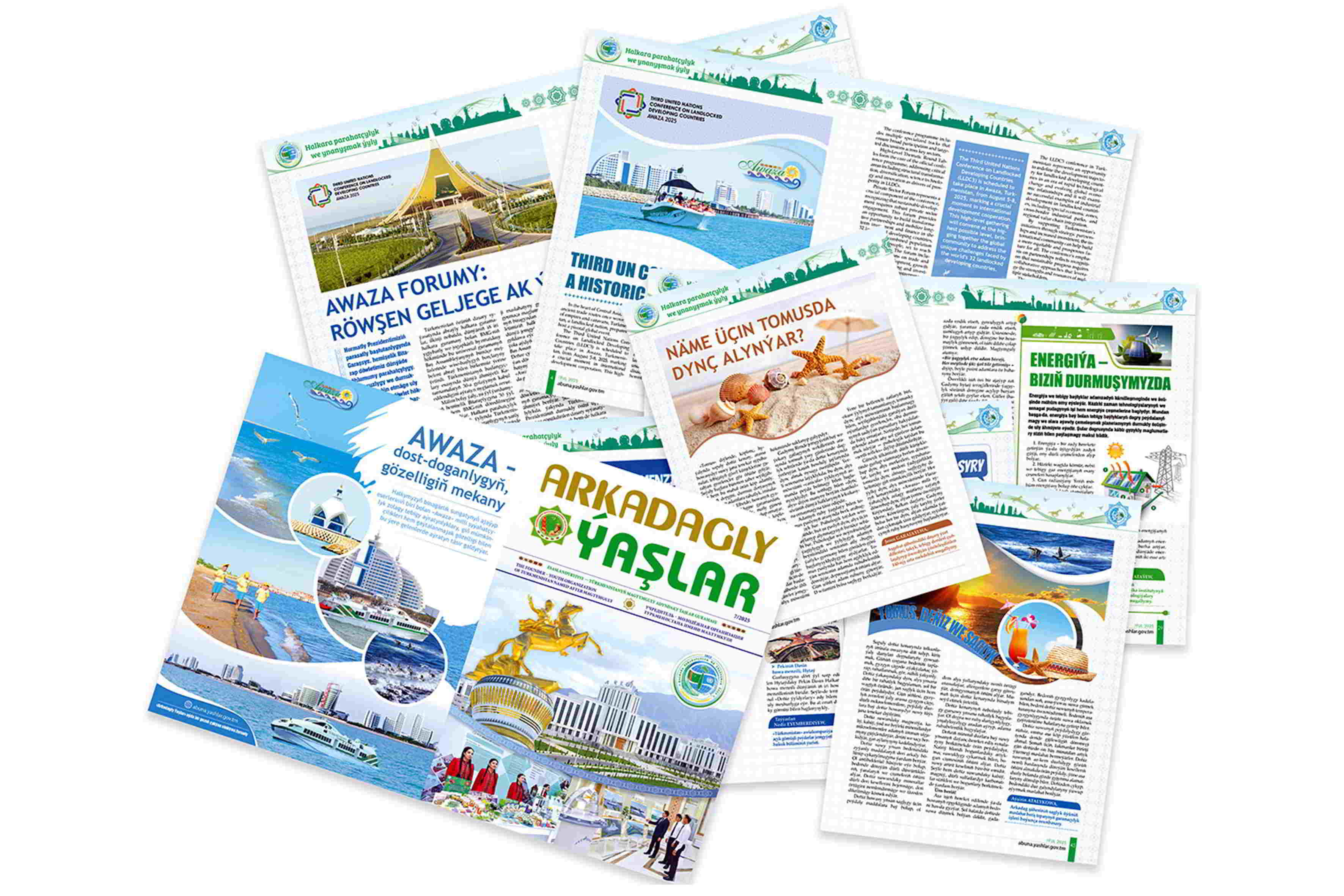 «Arkadagly Ýaşlar» žurnalynyň täze sany çapdan çykdy