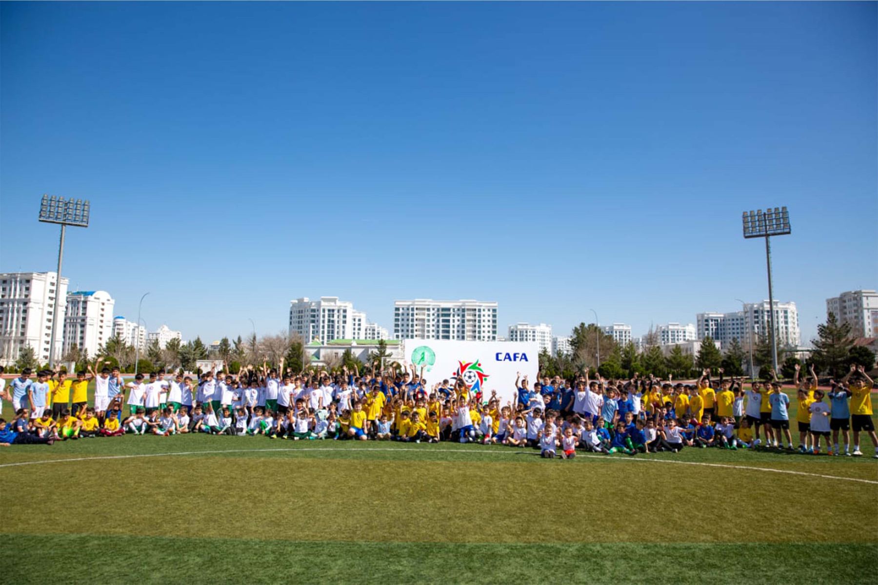 Aşgabatda «CAFA NOWRUZ – 2026» çagalar futbol festiwaly geçirildi