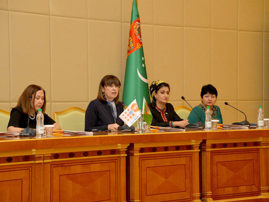 Aşgabatda Ilat gaznasynyň Ählumumy hasabatynyň tanyşdyrylyşy geçirildi