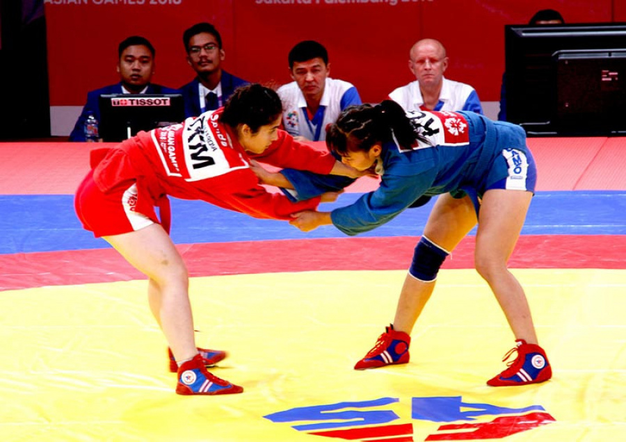 Azia­da — 2018-de dzýu­do we sam­bo bo­ýun­ça türk­men tür­gen­le­ri­niň çy­kyş­la­ry