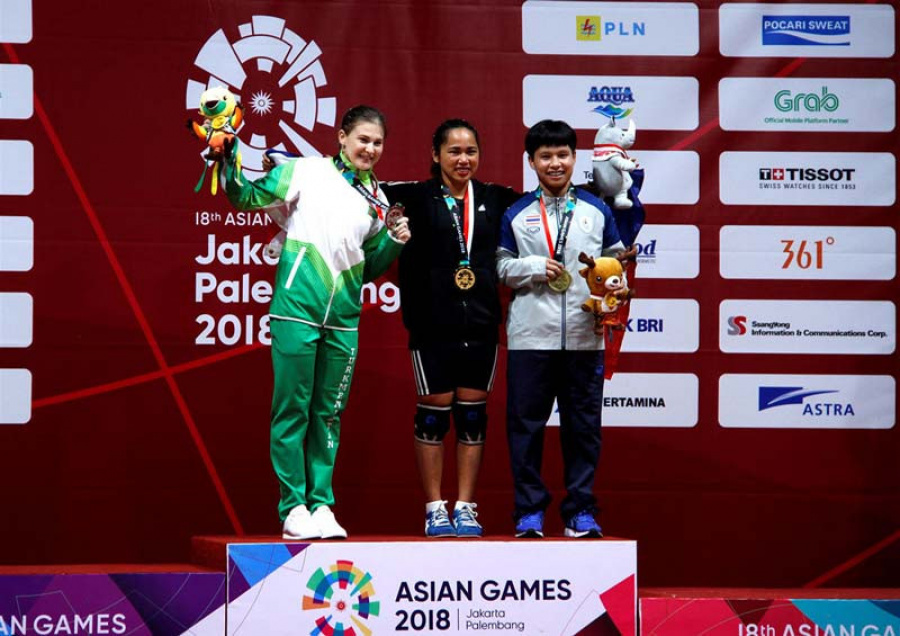 Aziada—2018-iň ilkinji medaly