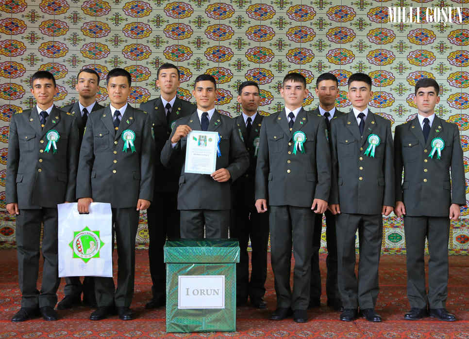 «Berkarar döwletiň bagtyýar Watan goragçylary»