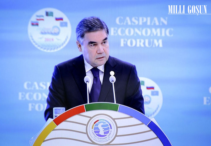 Birinji Hazar ykdysady forumynyň çäklerindäki halkara maslahatyň dabaraly açylyşy