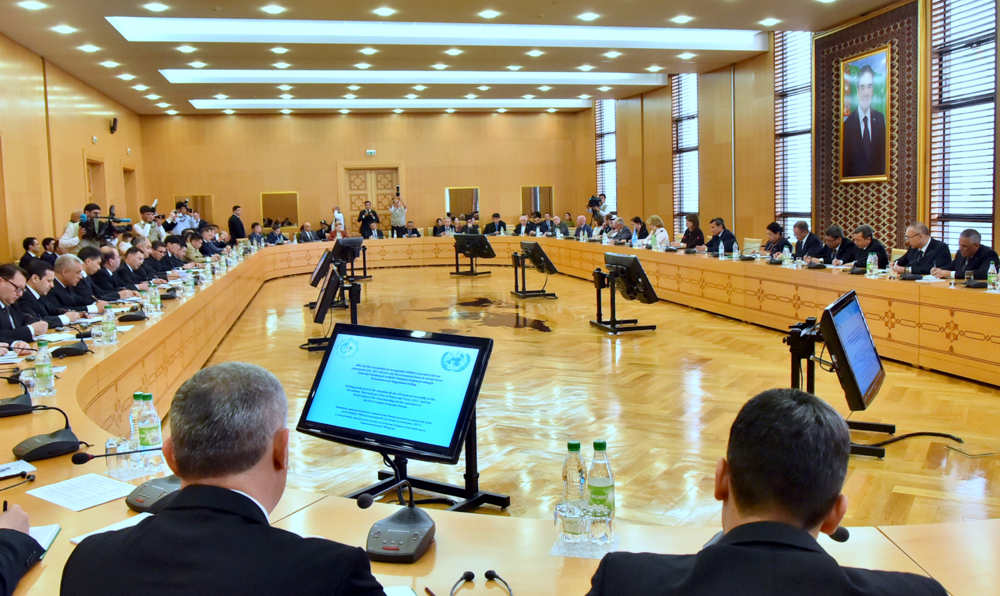 BMG-niň Baş Assambleýasynyň möhüm resminamalary kabul etmegi mynasybetli brifing