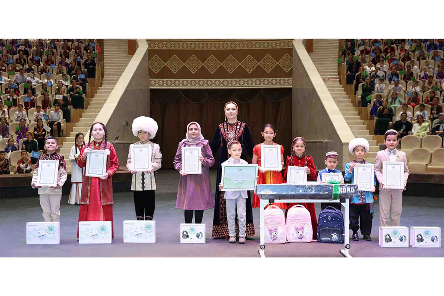 Çagalaryň abadan durmuşynyň bähbidine