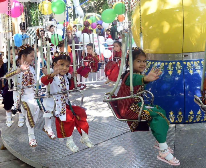 Çagalaryň bagtyýarlygy – Watanymyzyň buýsanjy