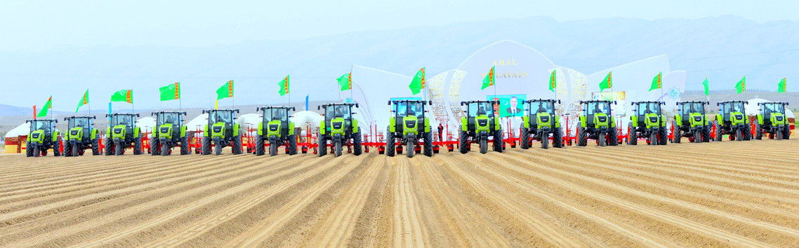 Daşoguzly ekerançylar gowaça ekişine girişdiler