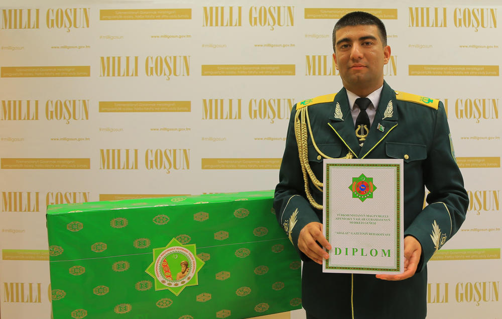 Döredijilik bäsleşiginiň ýeňijisi