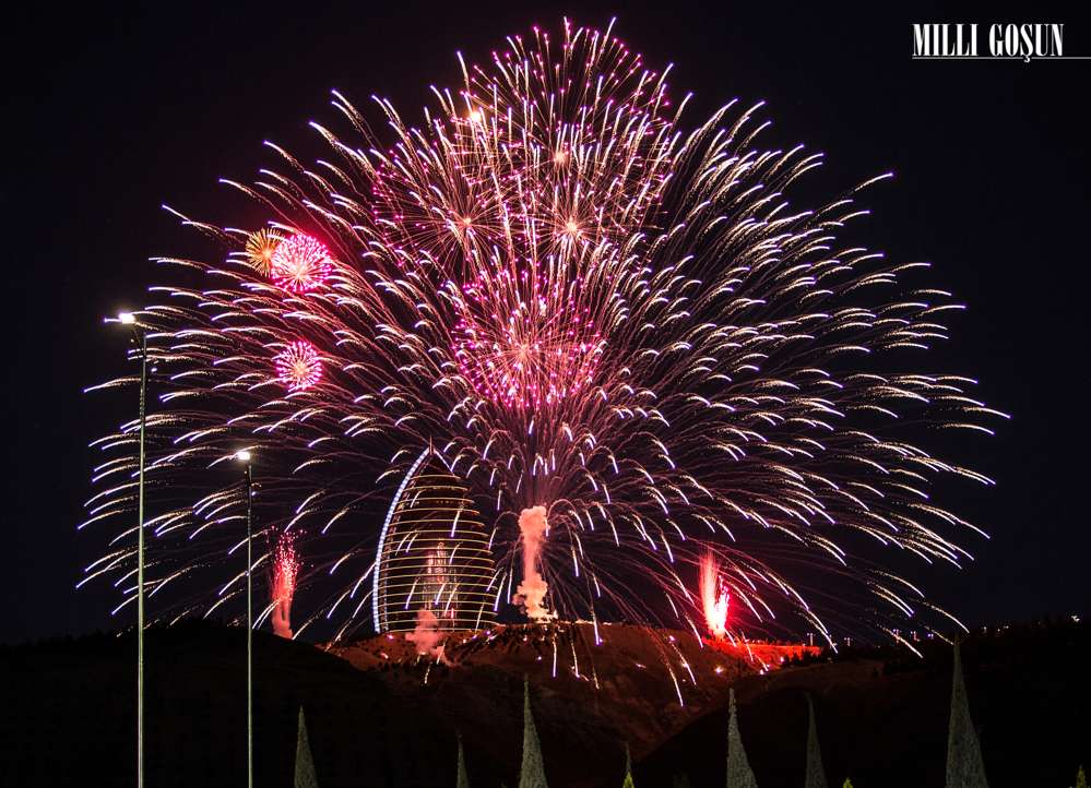 Feýerwerkler – asudalygyň alamaty