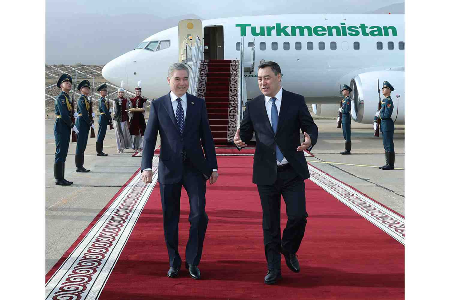 Gahryman Arkadagymyzyň Gyrgyz Respublikasyna dostlukly sapary