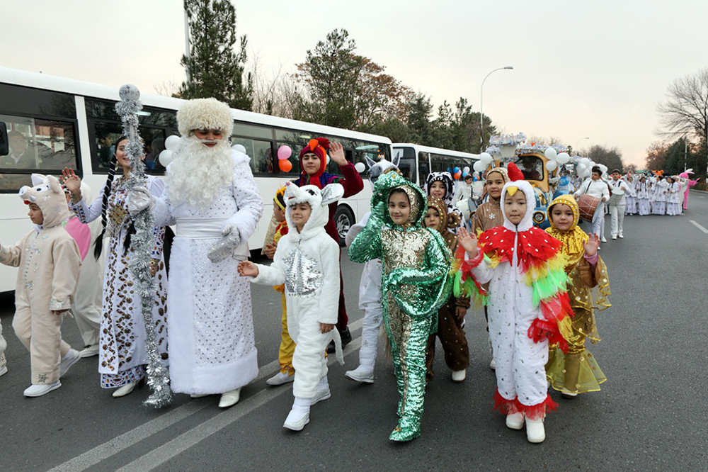 Gökderede çagalaryň gyşky dynç alyş möwsümi başlandy