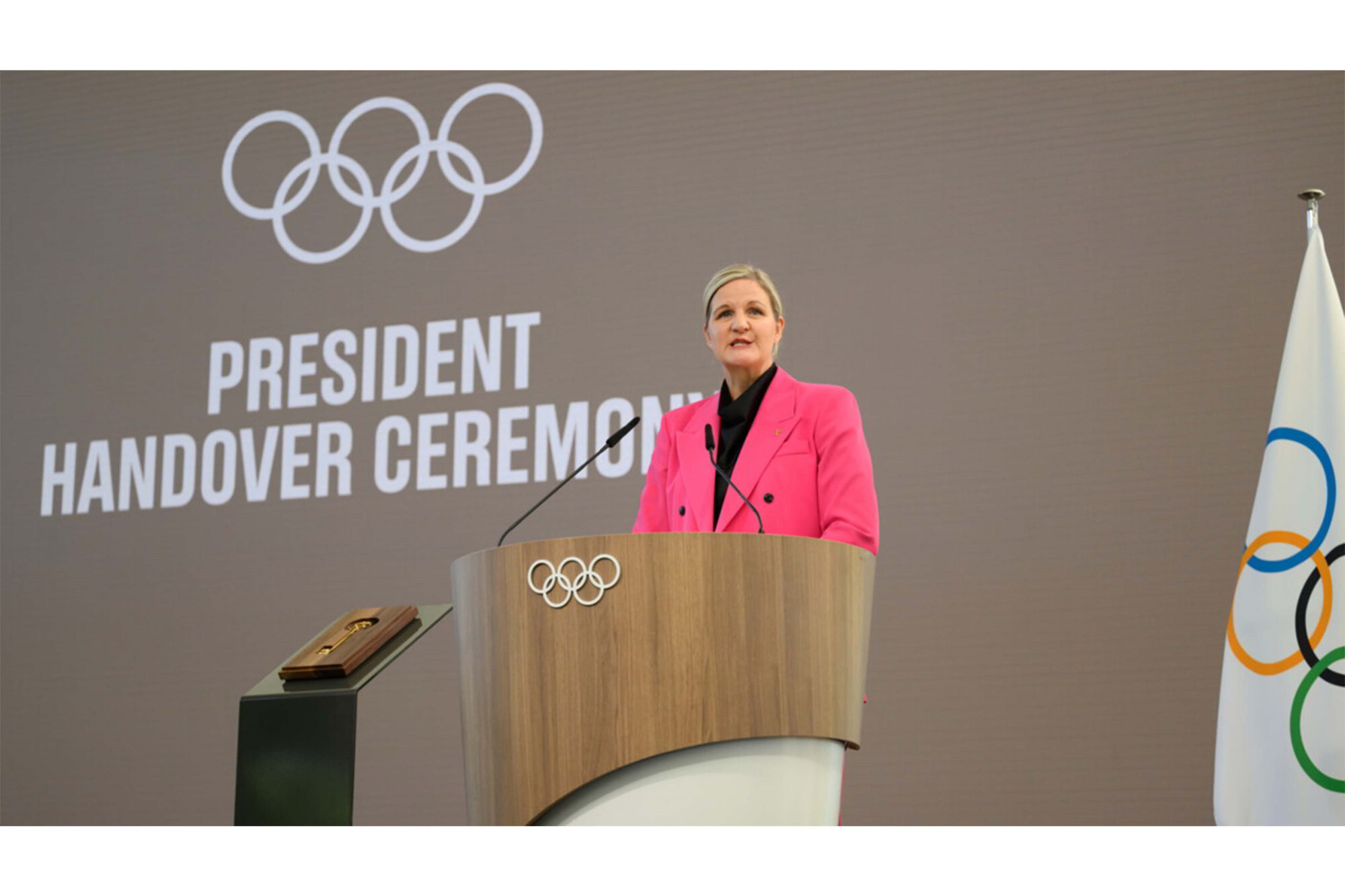 Halkara Olimpiýa Komitetiniň täze prezidenti wezipesine girişdi