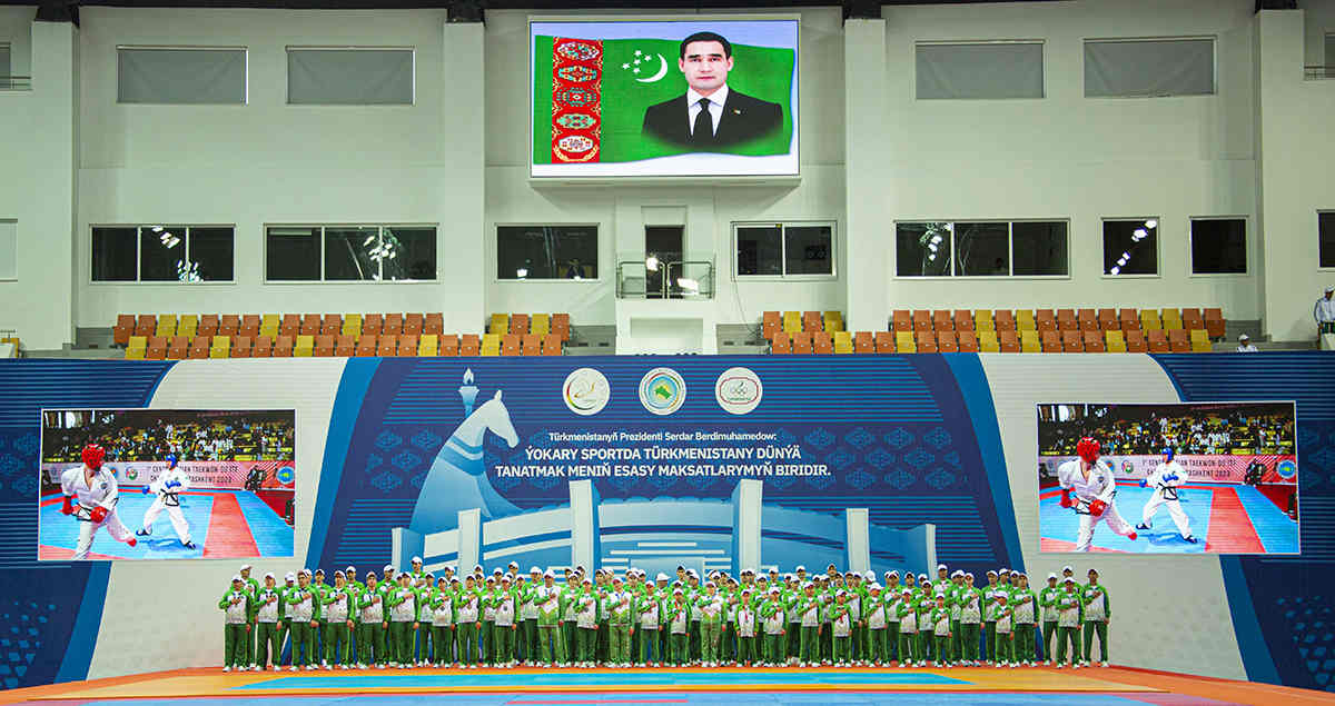 Halkara ýaryşlaryň ýeňijileri sylaglanyldy