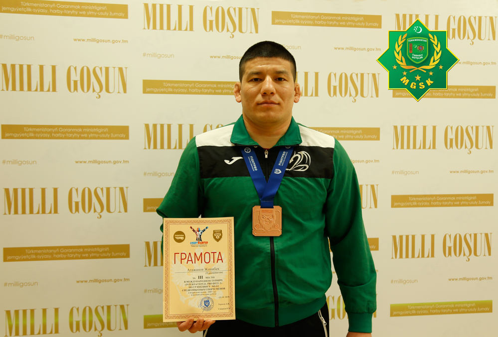 Harby türgeniň halkara ýaryşyndaky üstünligi