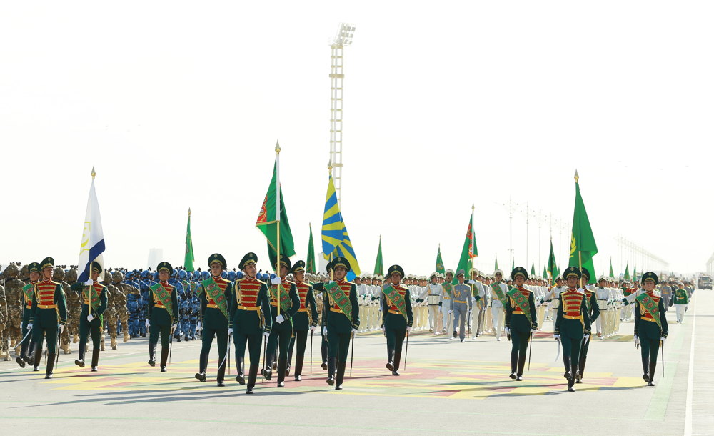 Harby ýöriş – Garaşsyzlygyň gadyrly dessury