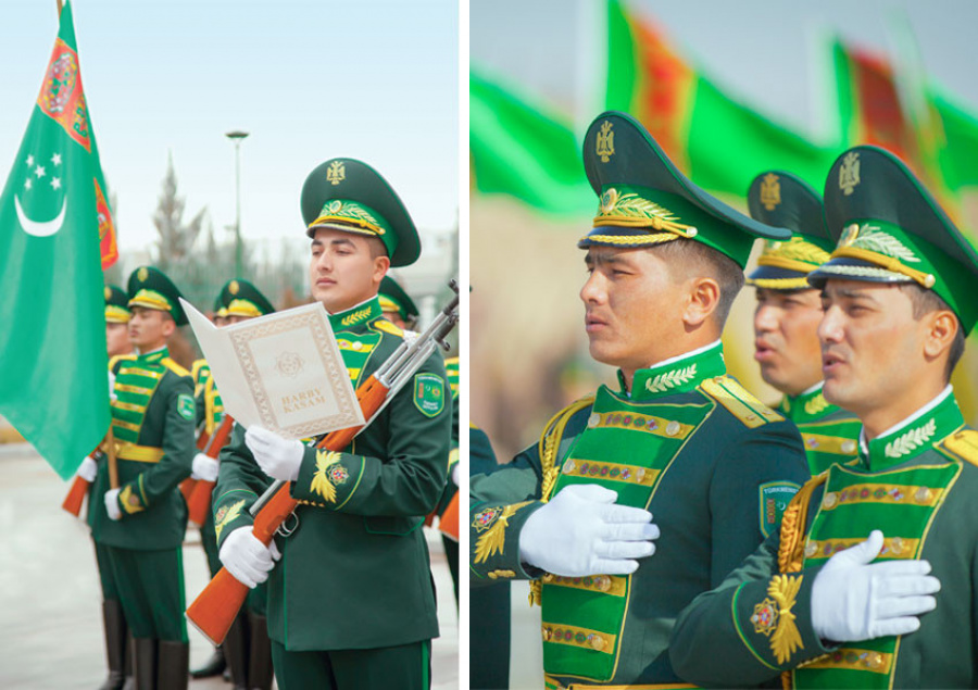 Her sözün möhürläp, kalba basanym, hiç synmazdyr, yrylmazdyr kasamym!