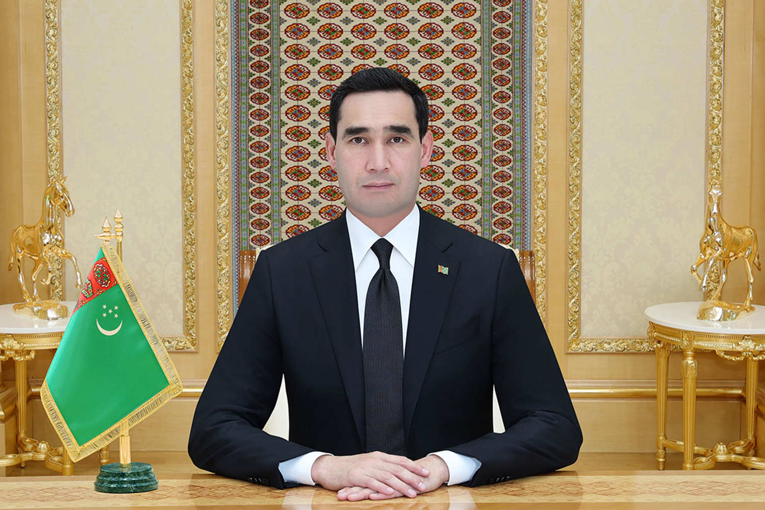 Hormatly Prezidentimiz Bernd Haýnsy kabul etdi