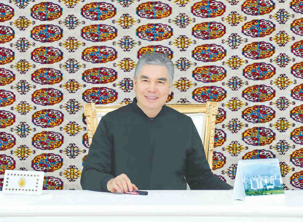 Hormatly Prezidentimiz Gurbanguly Berdimuhamedow paýtagtymyz boýunça iş saparyny amala aşyrdy