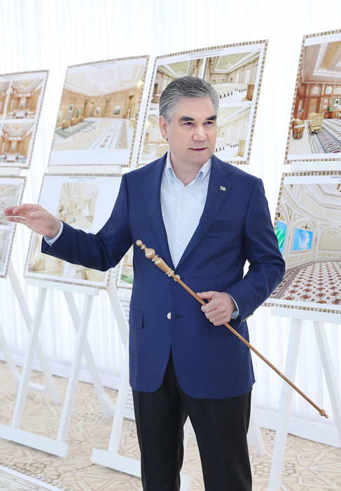 Hormatly Prezidentimiz Gurbanguly Berdimuhamedow paýtagtymyzyň gurluşyk meýdançalaryndaky işleriň ýagdaýy bilen tanyşdy