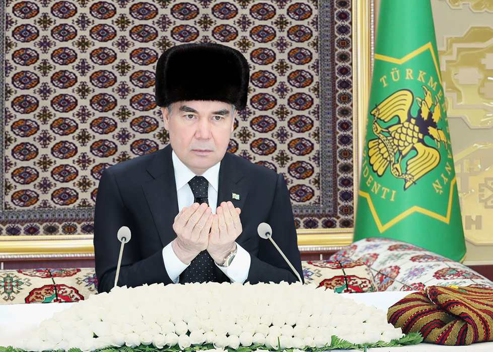 Hormatly Prezidentimiz Mary welaýatynda sadaka berdi