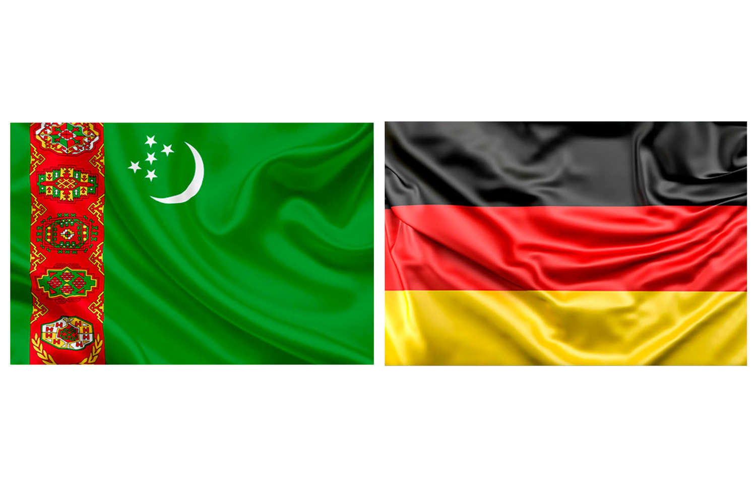 Hormatly Prezidentimiz Olaf Şols bilen duşuşdy