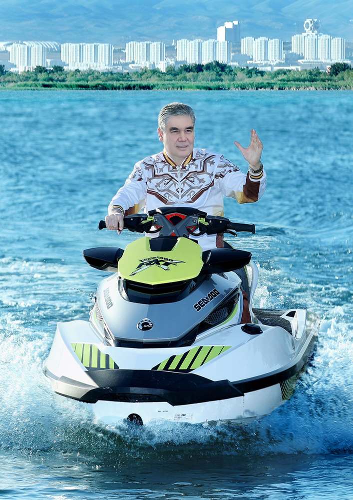 Hormatly Prezidentimiz paýtagtymyzyň etegindäki kölüň kenarynda dynç alyş zolagyny döretmek başlangyjyny öňe sürdi