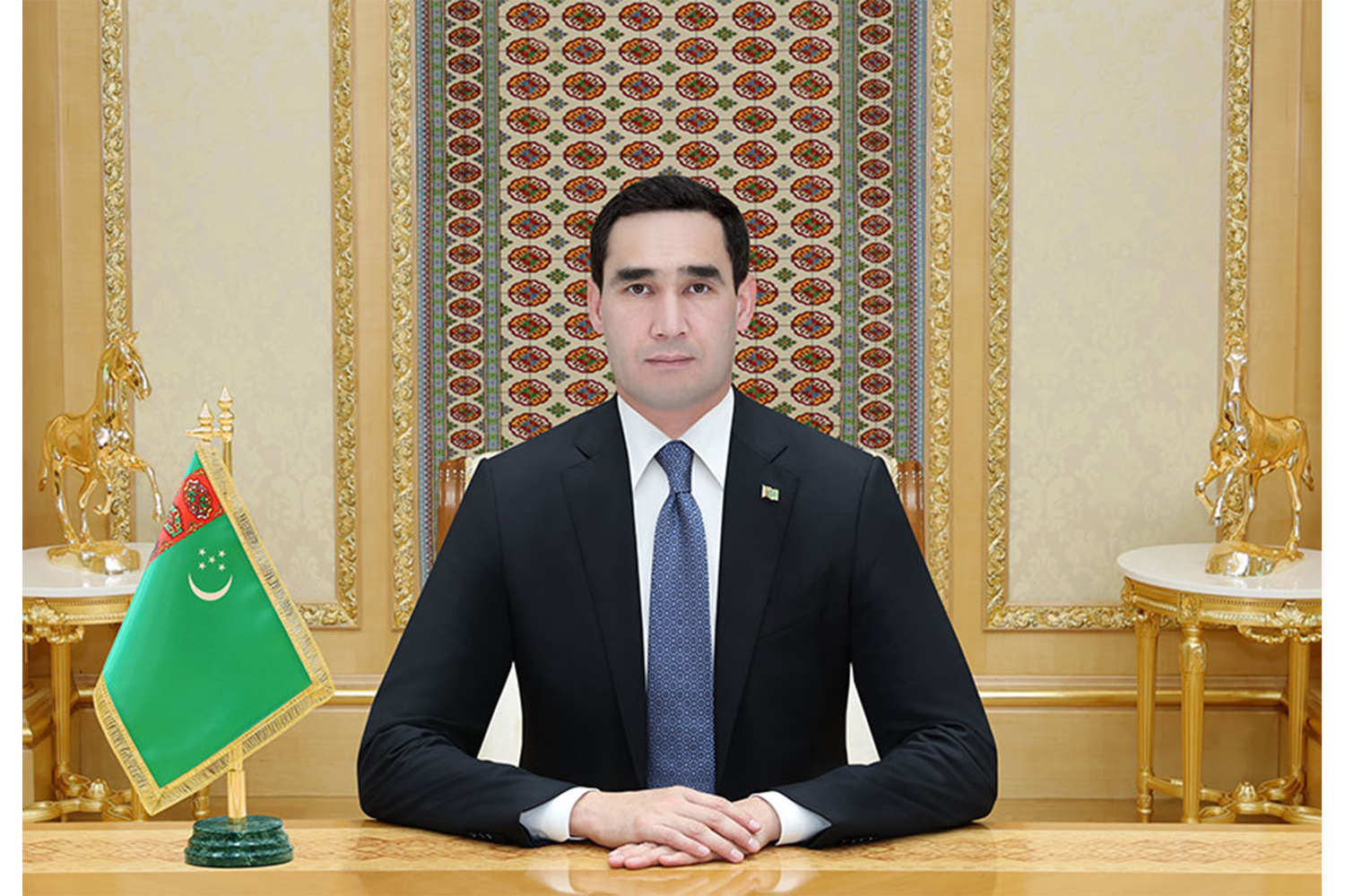 Hormatly Prezidentimiz Robert Floýdy kabul etdi